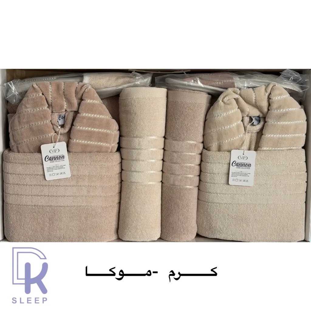 سرویس حوله عروس داماد CANNON — تصویر 4