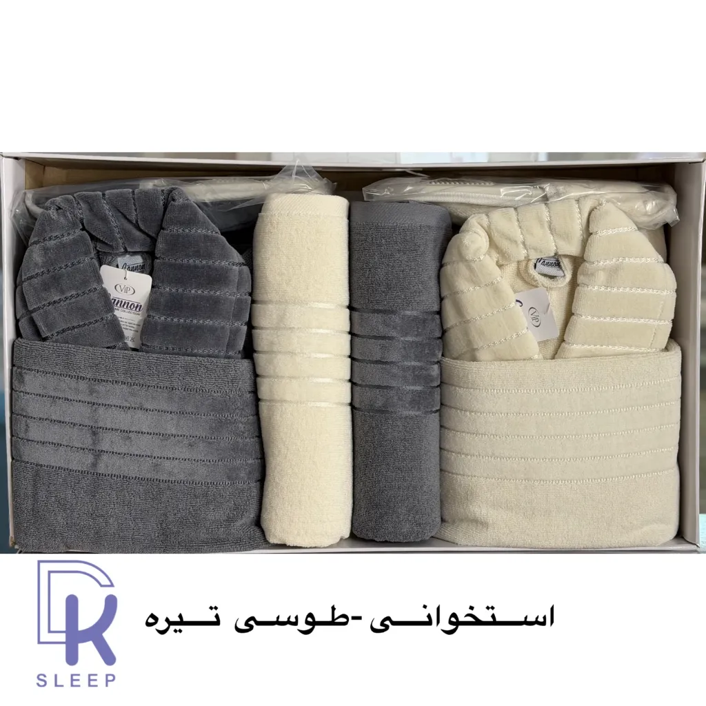 سرویس حوله عروس داماد CANNON — تصویر 7