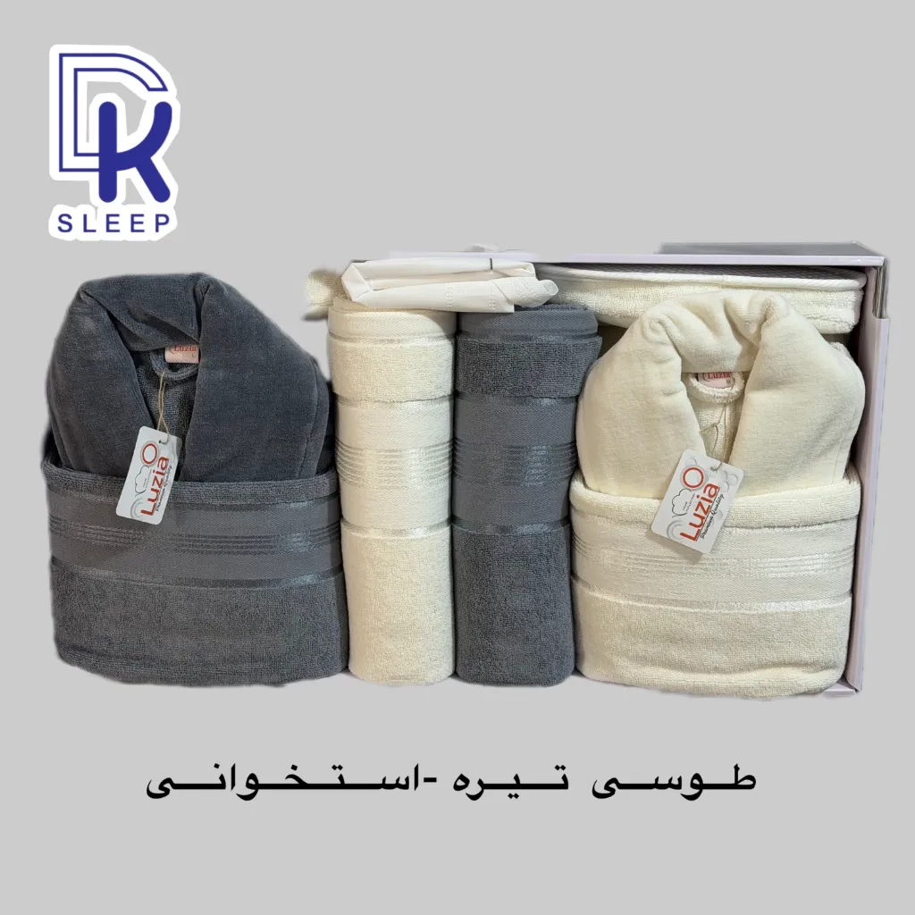 سرویس حوله عروس داماد LUZIA — تصویر 4