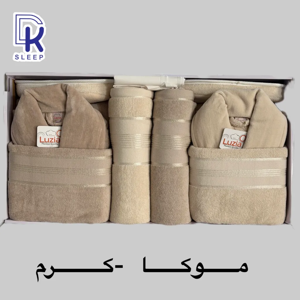 سرویس حوله عروس داماد LUZIA — تصویر 8