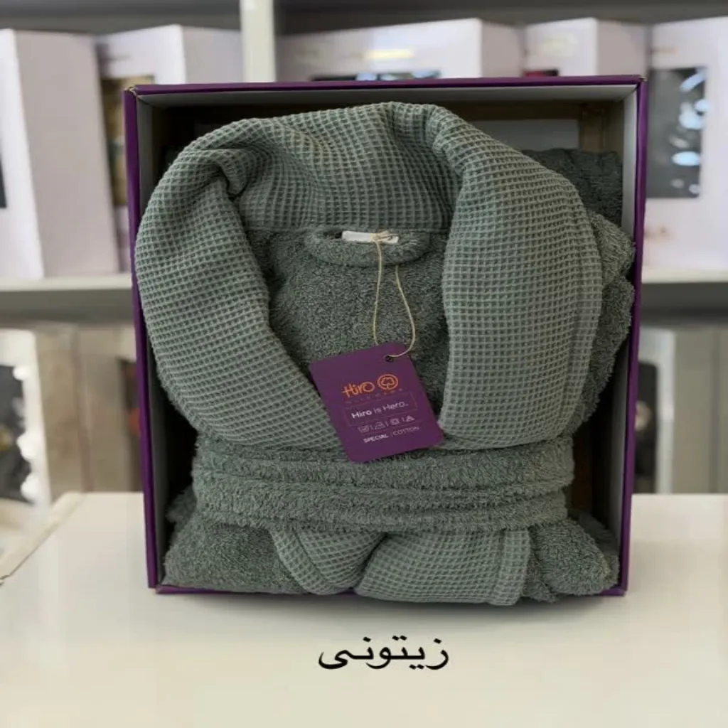 حوله تنپوش هیرو مدل وافل سایز لارج — تصویر 2