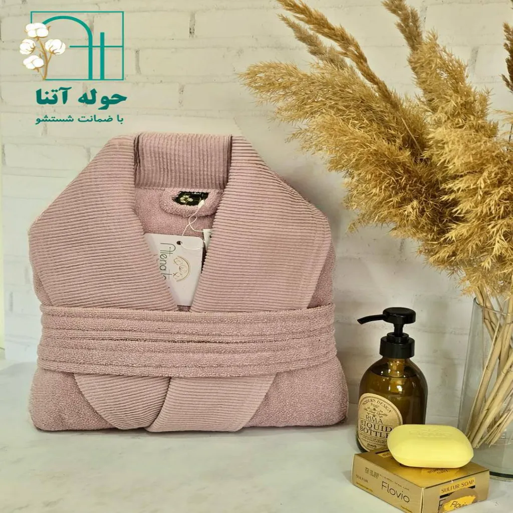 حوله پالتویی آتنا مدل یقه کرکره  (02) L