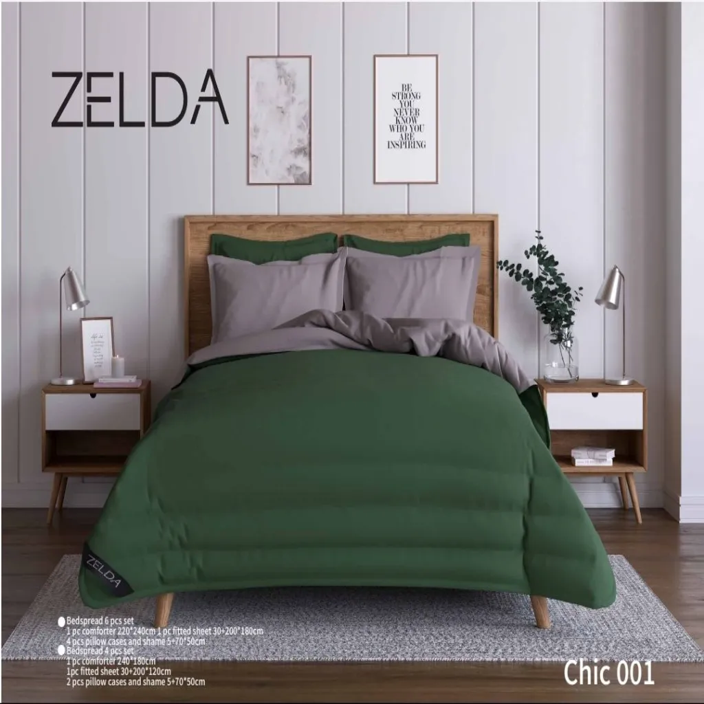 لحاف یکنفره زلدا مدل CHIC(001)