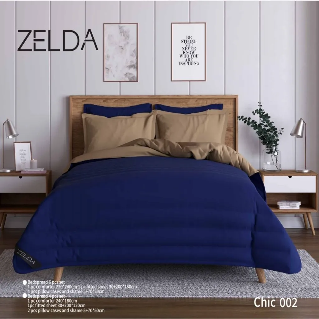 لحاف یکنفره زلدا مدل CHIC(002)