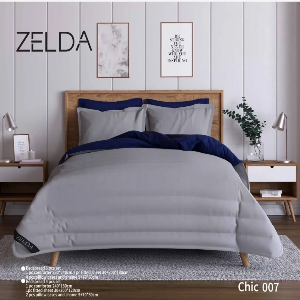 لحاف یکنفره زلدا مدل CHIC(007)