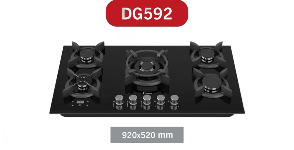 اجاق گاز داتیس مدل DG-592 لمسی تایمردار