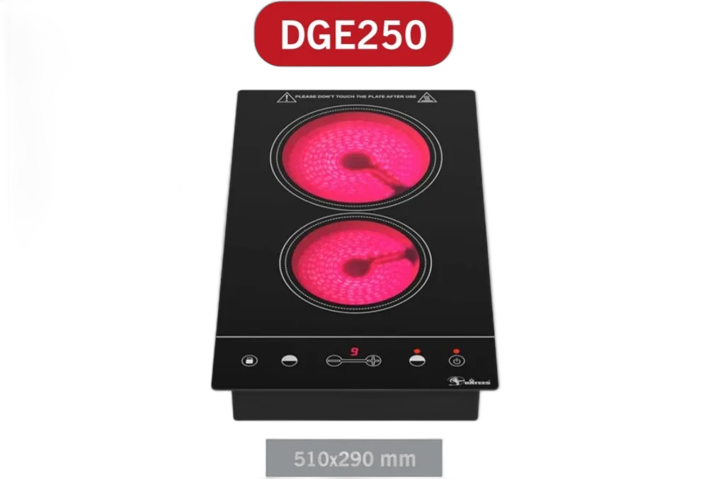اجاق گاز برقی داتیس مدل DGE 250: پخت هوشمندانه