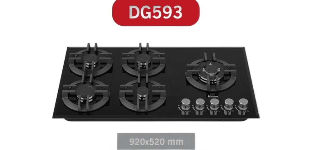 اجاق گاز داتیس مدل DG-593: زیبایی و کارایی در آشپزخانه
