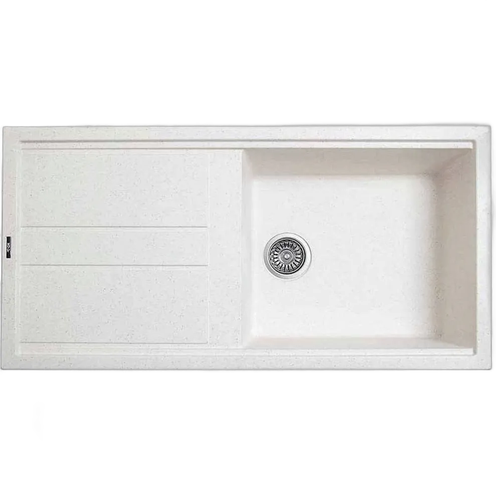 سینک گرانیتی مشکی رگه سفید ونسی مدل G320