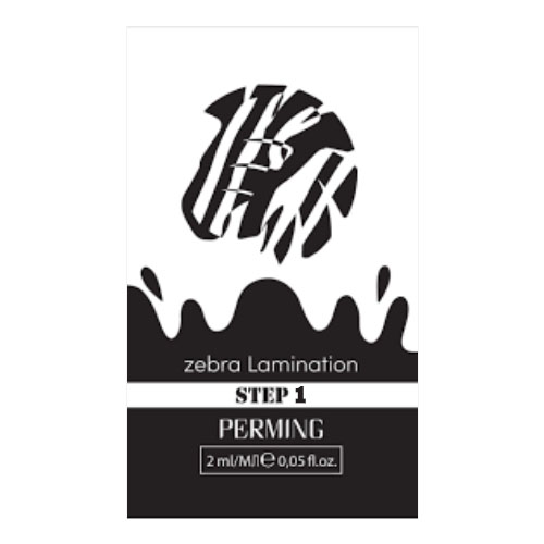 مواد لیفت مژه و ابرو زبرا لمینیشن ساشه شماره یک 1 zebra lamination