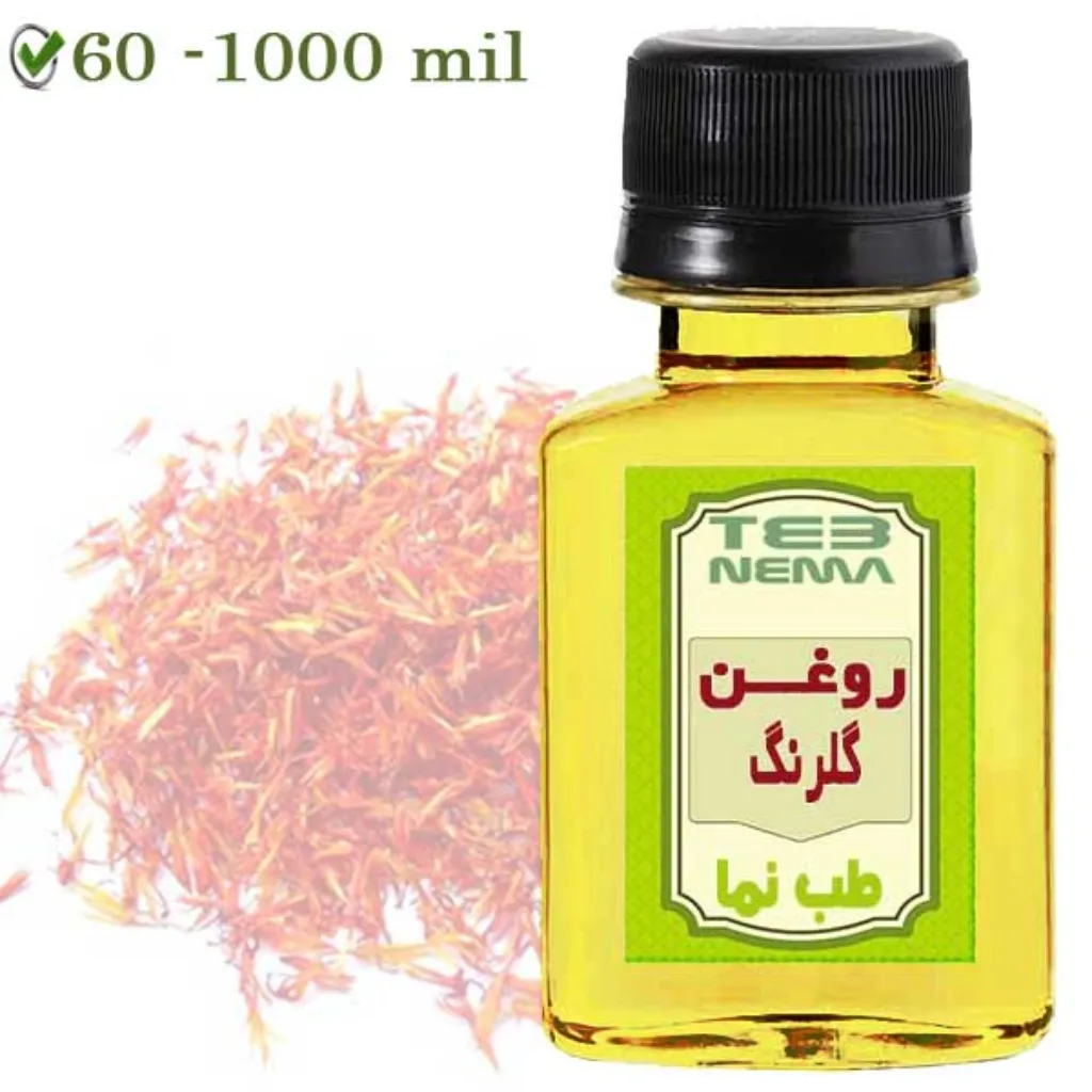 روغن گلرنگ (دانه) - پوست و مو