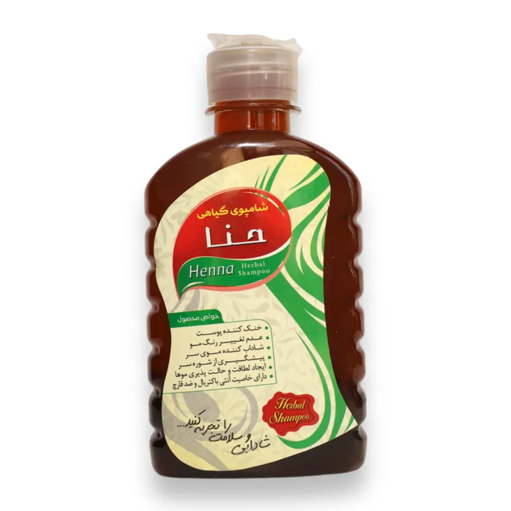 شامپو گیاهی حنا (چربی صفراوی)