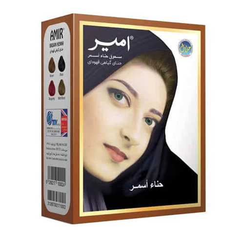 حنای هندی قهوه ای امیر