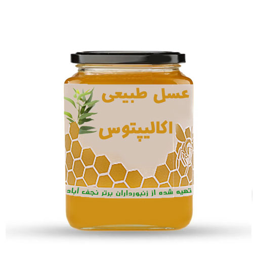 عسل اکالیپتوس  (دیر رس) - نارنجی مایل به قهوه‌ای